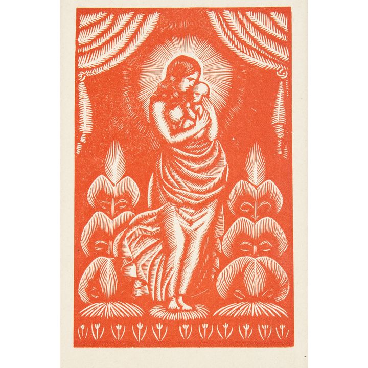 Władysław Skoczylas | Madonna, 1924 r.