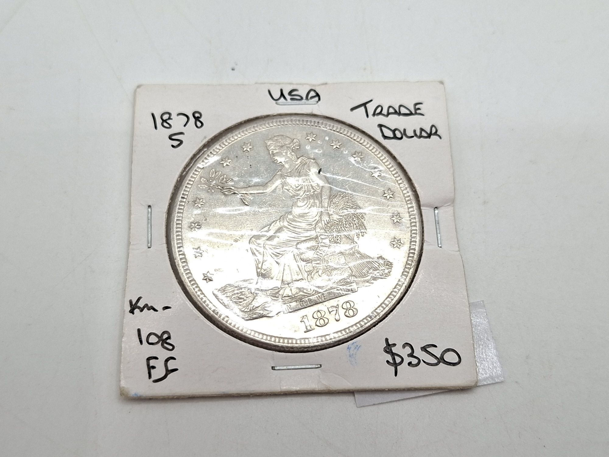 1332 · 1878 USA TRADE DOLLAR