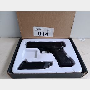 BB GUN C.15A AIRSOFT AND BB BULLETS - BLACK -