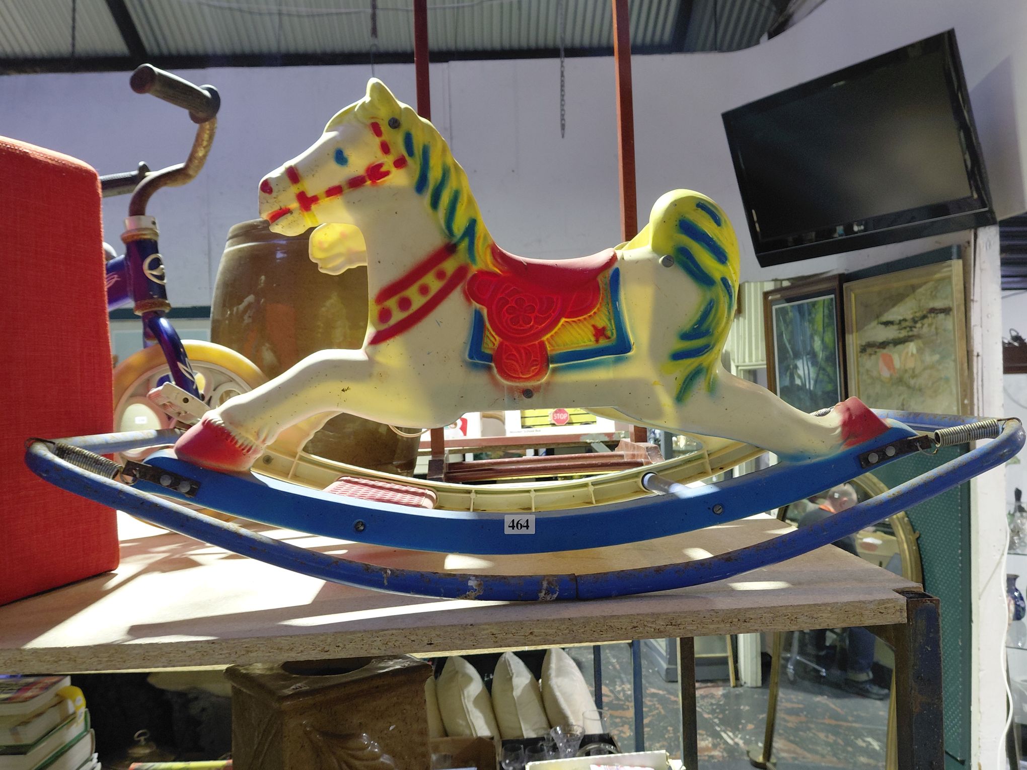 CHILDS ROCKING HORSE