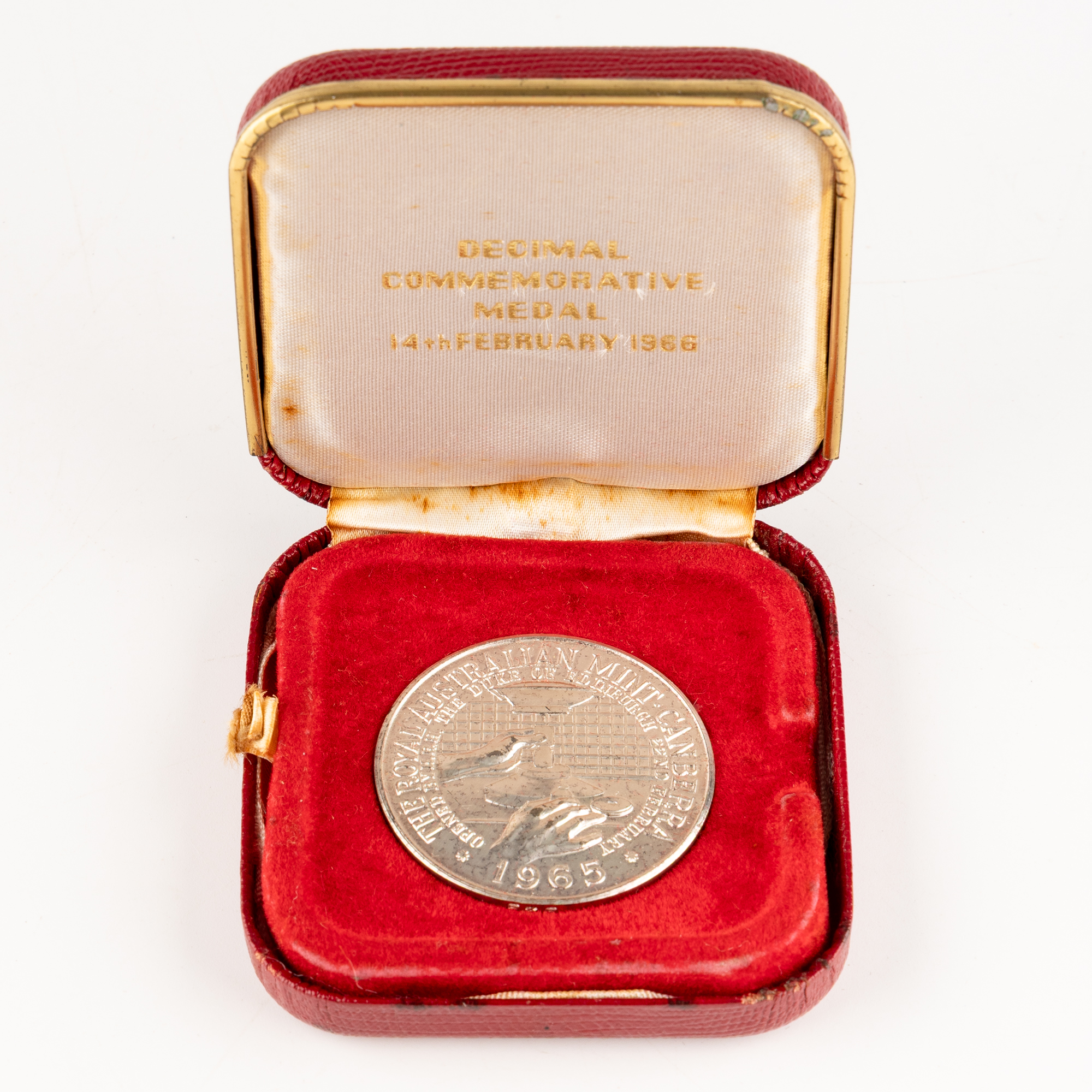RAM Decimal Commemorative Medal, 1965-66, UNC