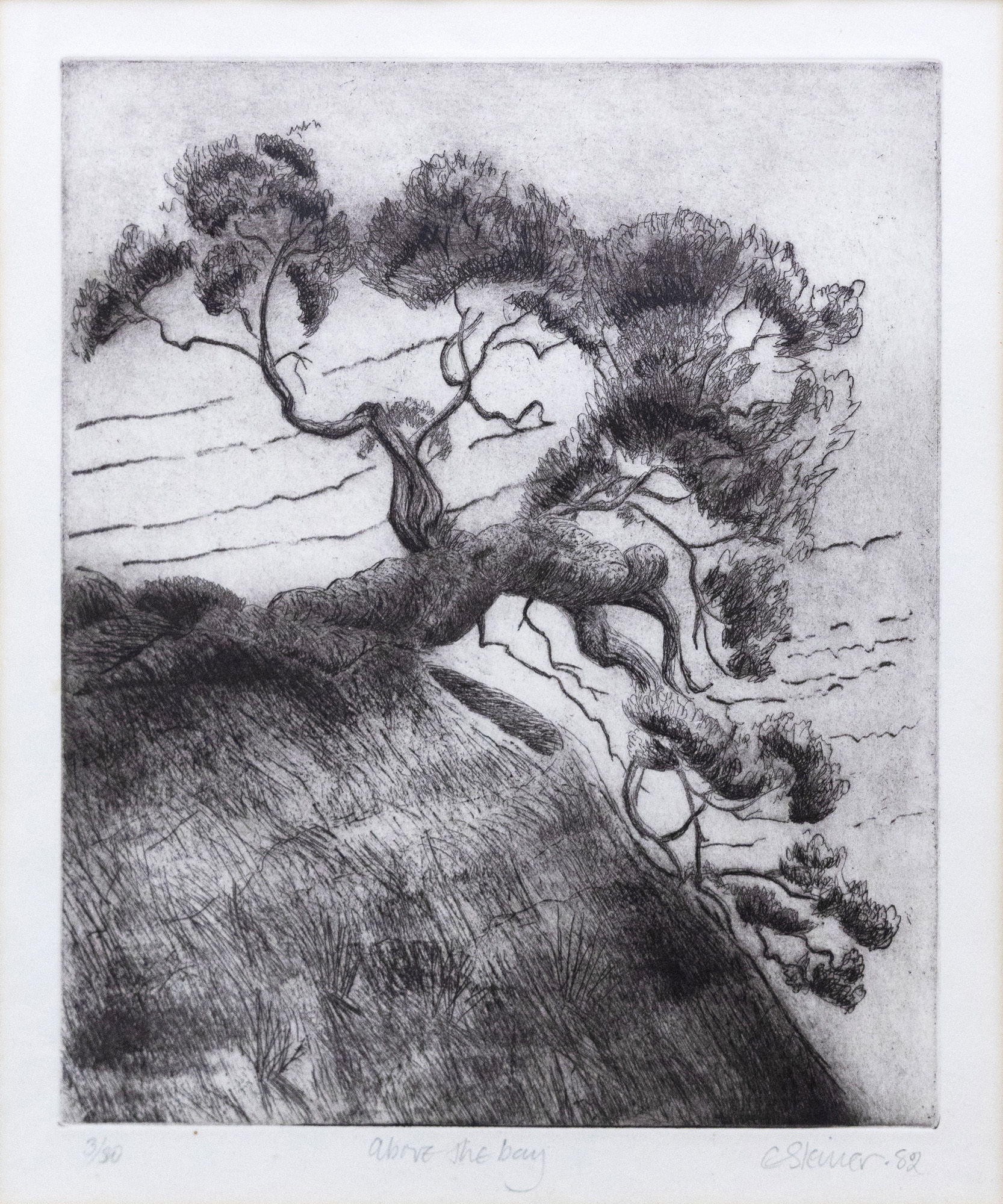 Elizabeth Steiner 'Above the bay' — sold at auction in New Zealand for $160