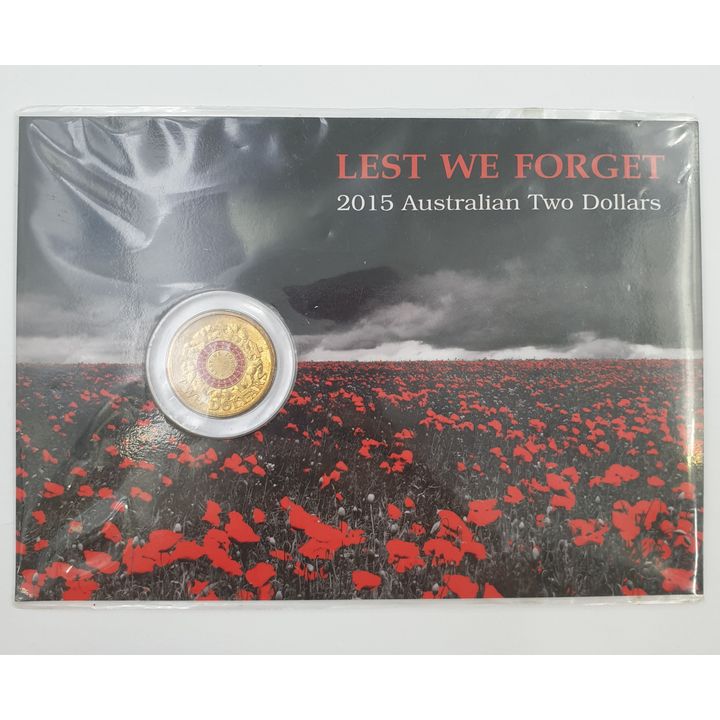 Lest We Forget Carded $2 Coin