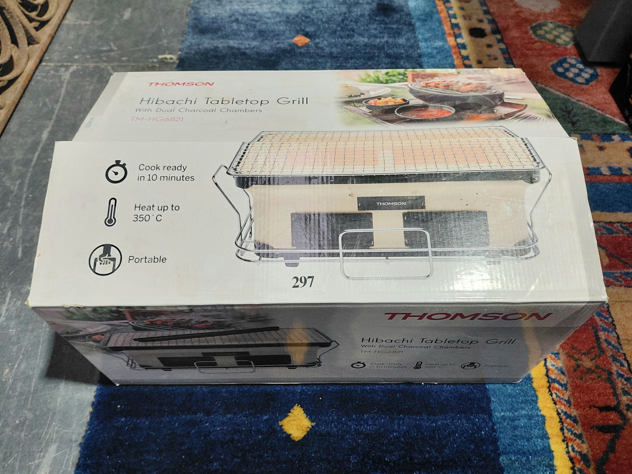 297 · HIBATCHI TABLE TOP GRILL