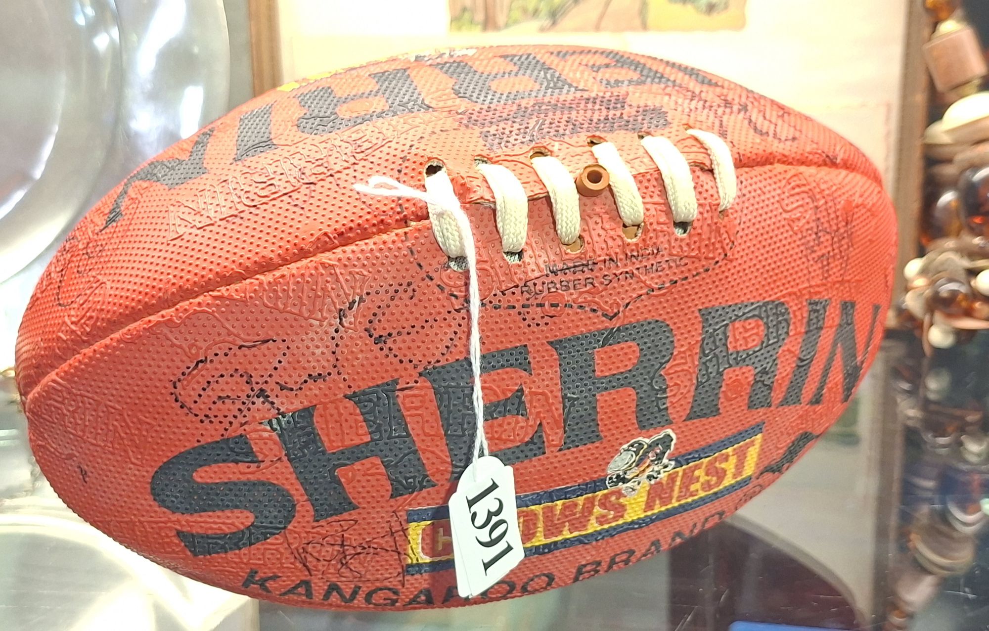 Signed Adelaide Crows Sherrin