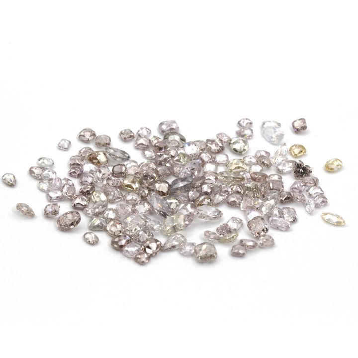 17.1ct Fancy Coloured Including Pink Diamond Parcel,