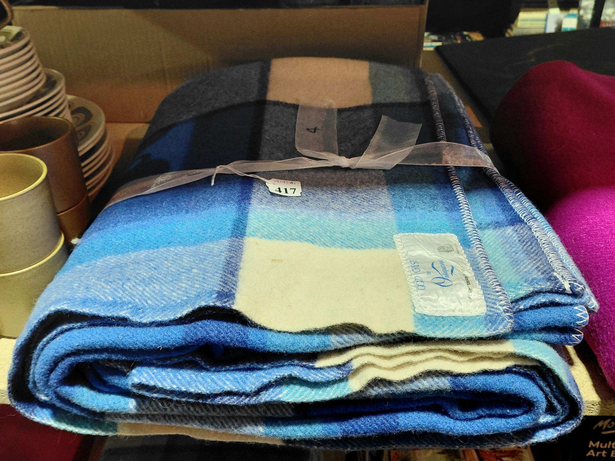 417 · ONKAPARINGA PURE WOOL SINGLE BLANKET
