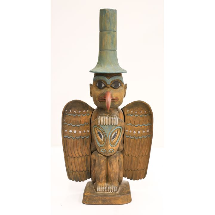Mark Westby ''Raven Totem Model'' Cedar