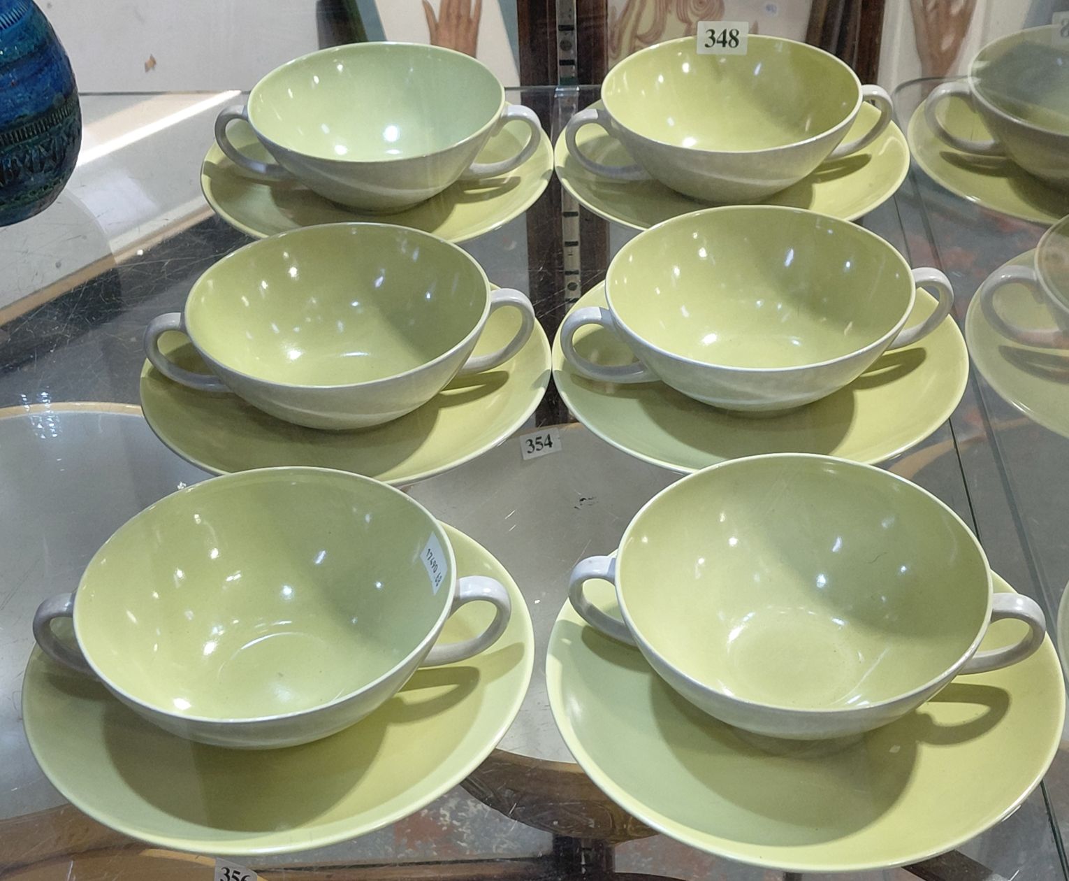 348 · POOLE ENGLAND SOUP COUP SET