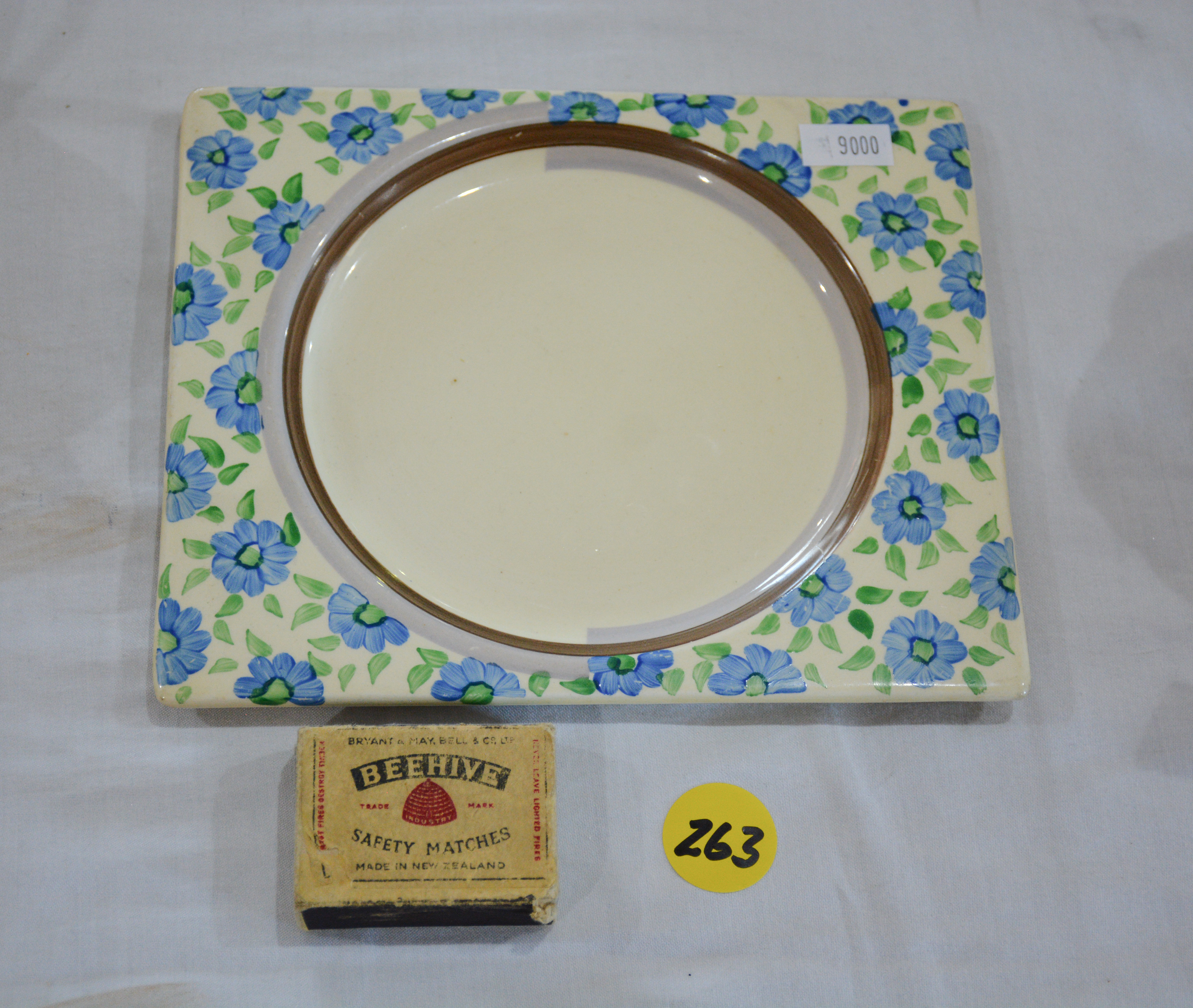 Vintage Rectangular Royal Staffordshire Plate — sold at auction in New Zealand for $25
