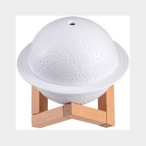200ml 3D Saturn Lamp Air Humidifier - Mix Colors-50582/17017 (B1 S2)