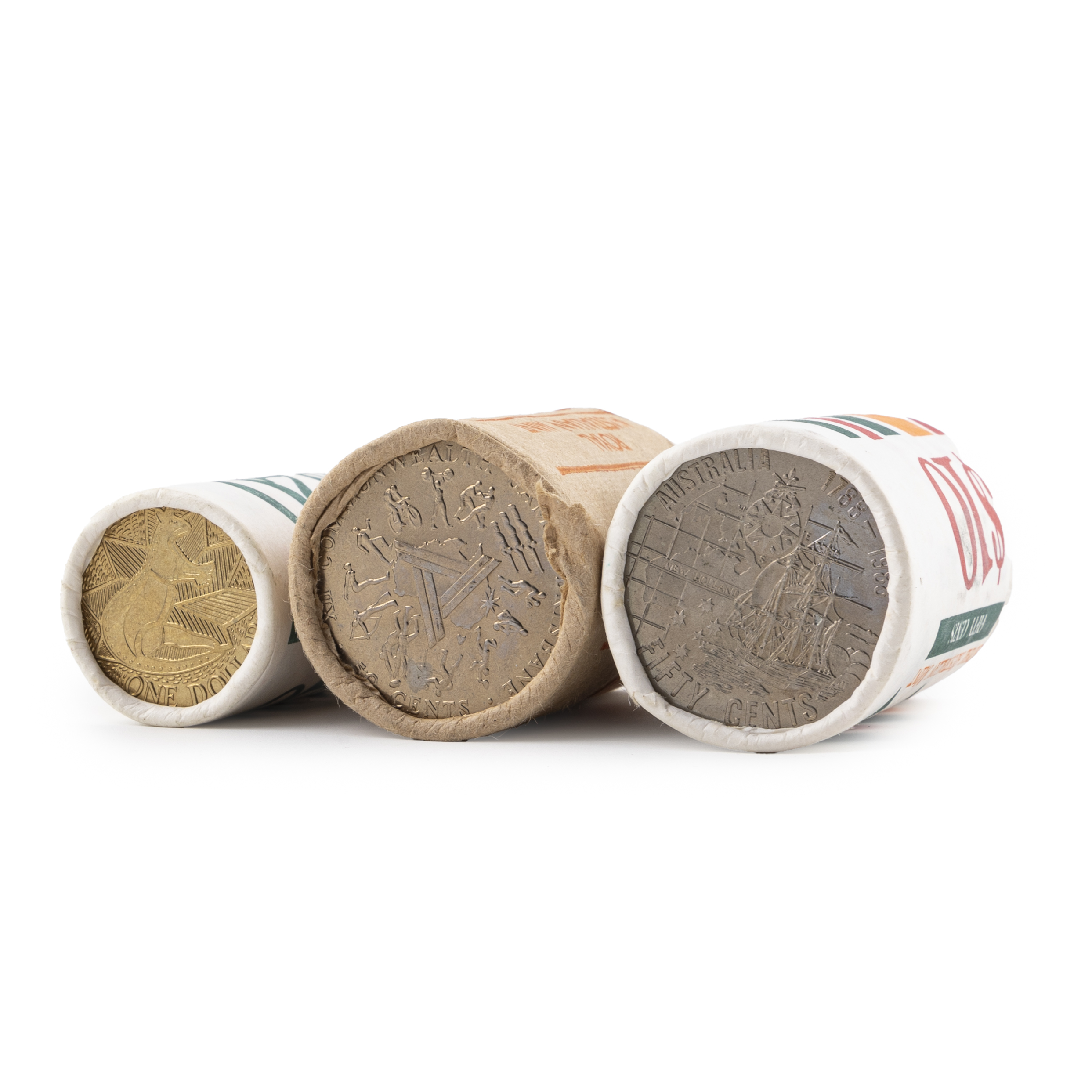 Elizabeth II, Fifty Cents - One Dollar, 1982 - 1988, UNC