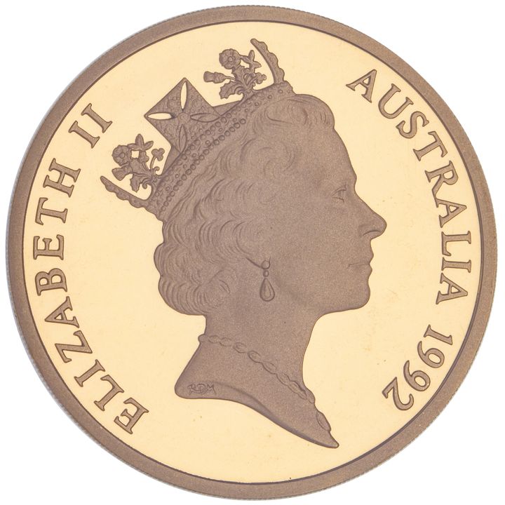 Elizabeth II, Five Dollars, 1992, PR 69DCAM
