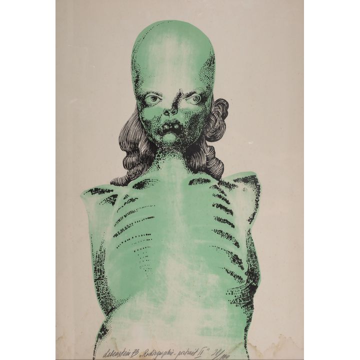 Jan Lebenstein | Radiogram - Portret II, 1973 r.