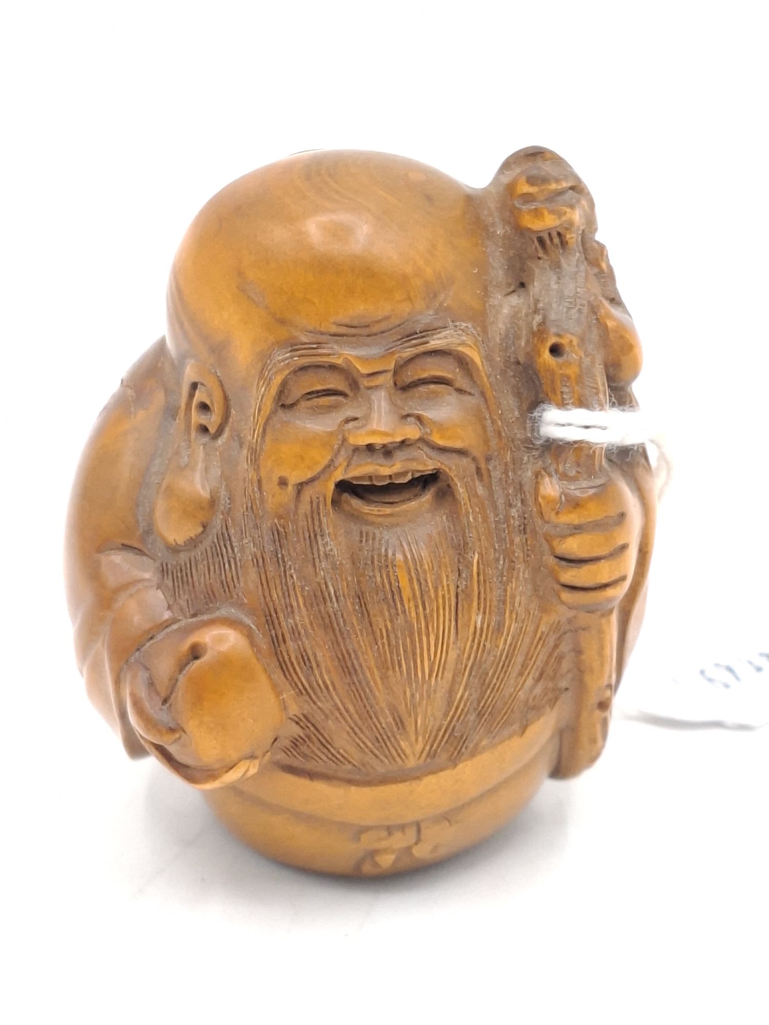 88 · JAPANESE CARVED BOXWOOD NETSUKE