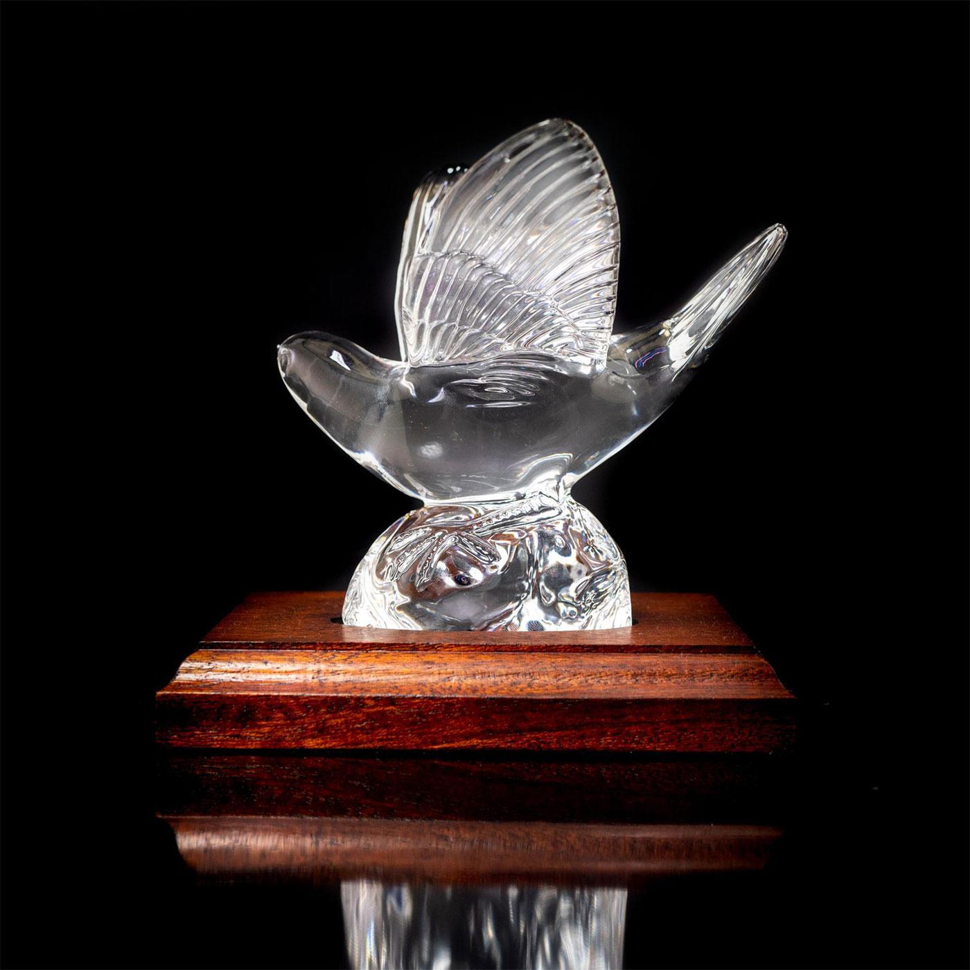 Waterford Crystal Bird Figurine Ornament