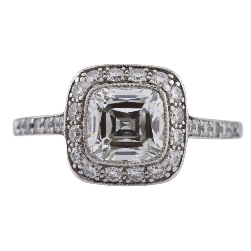 Anillo solitario Tiffany, modelo Soleste