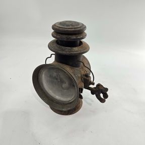 Antique Dietz Union Driving Lamp - Kerosene Automotive Lamp