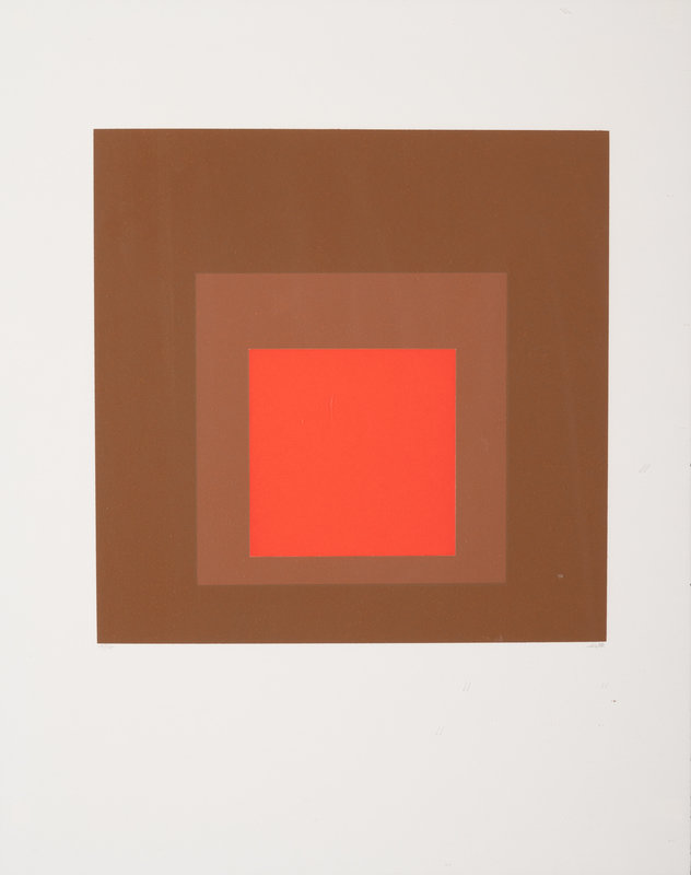 Josef Albers
(American/German, 1888-1976)
Hommage au Carré, 1964