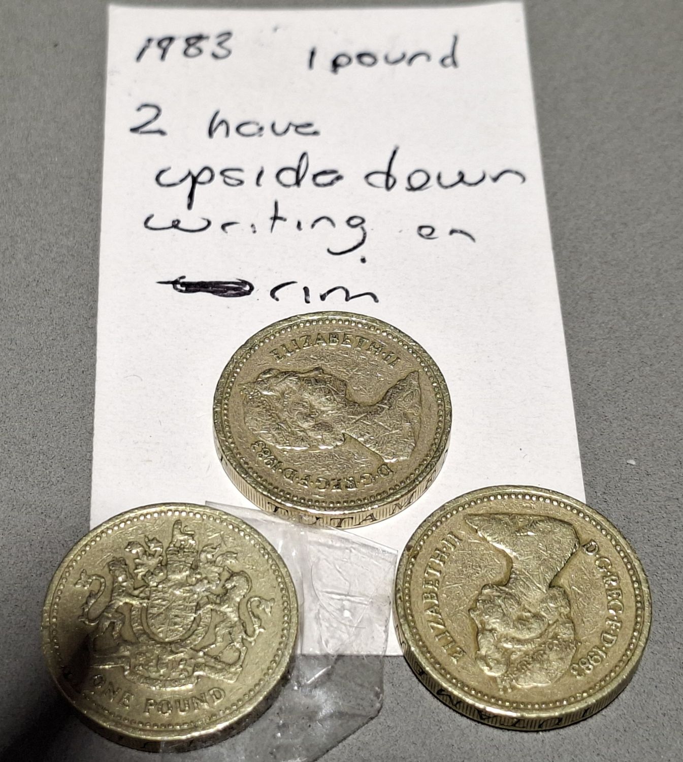 One Pound Coins