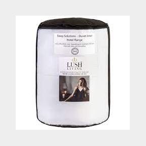 Lush Living - Duvet Inner - Sleep Solutions - Hotel Range - Comfort - White - Double | DR 51475/4549 B3 (S4)