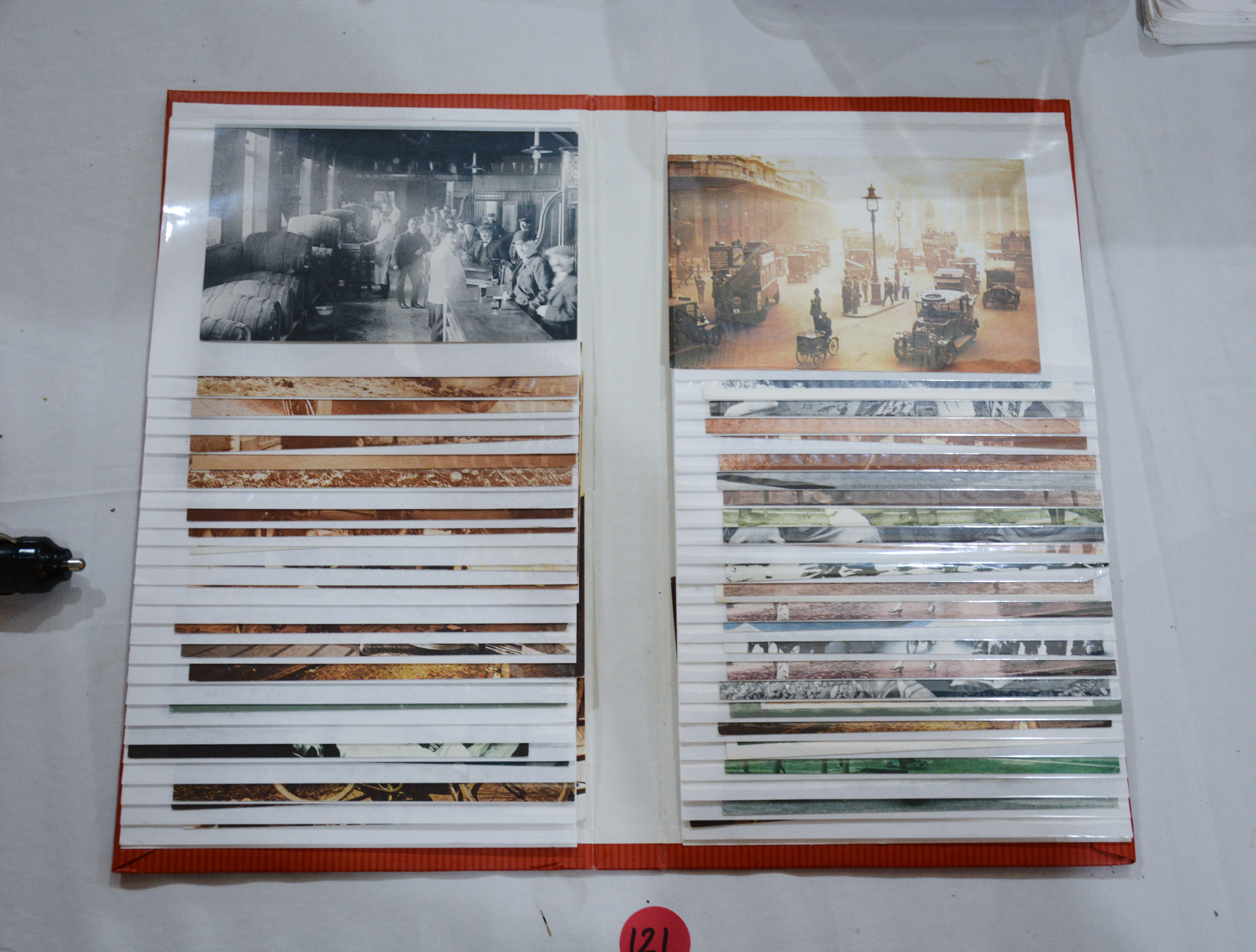 Vintage Photograph Postcards in Album — NZ auction result