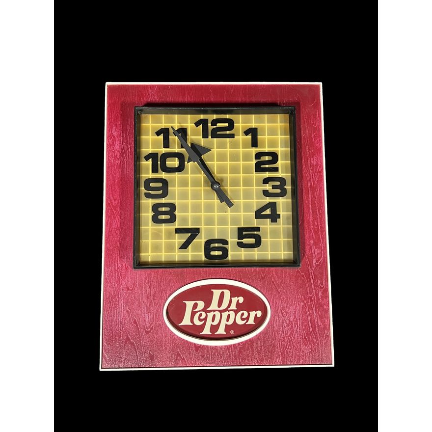 Dr. Pepper Kaleidoscope Soda Clock