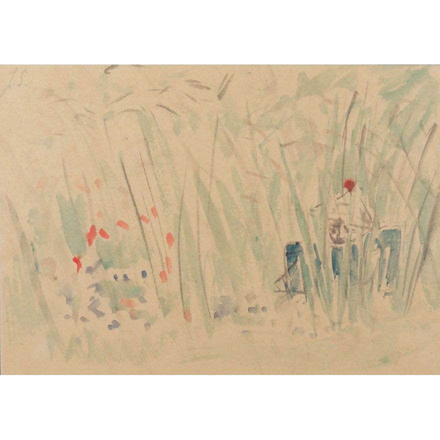 Juliusz Studnicki | W kryjówce, ok. 1950 r.