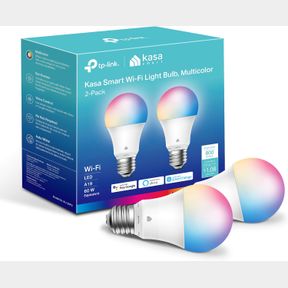TP-LINK KASA SMART LIGHT BULBS, FULL COLOR CHANGING DIMMABLE SMART WIFI BULBS COMPATIBLE WITH ALEXA AND GOOGLE HOME, A19, 9W 800 L