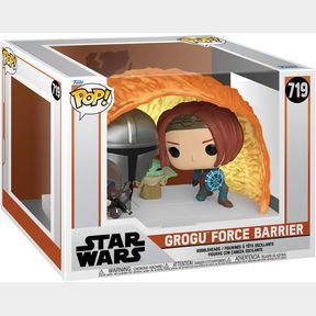 FUNKO POP! MOMENTS: THE MANDALORIAN - GROGU FORCE BARRIER - STAR WARS: THE MANDALORIAN - COLLECTABLE VINYL FIGURE - GIFT IDEA - OF
