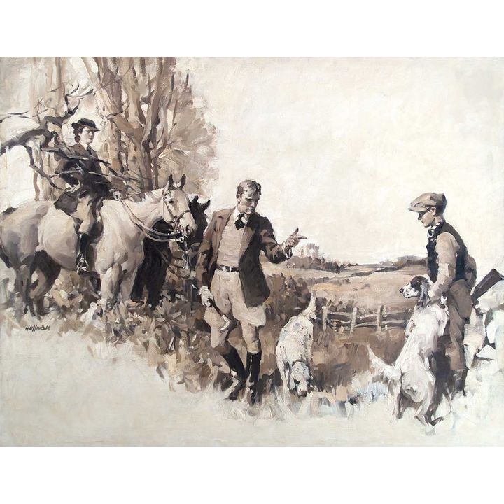 The Hunting Fool by Frank Hoffman (1888-1958)