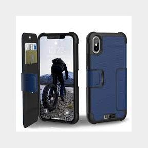 UAG Metropolis Case for Apple iPhone X - Cobalt/Black-50588/2050 B4( s1)C