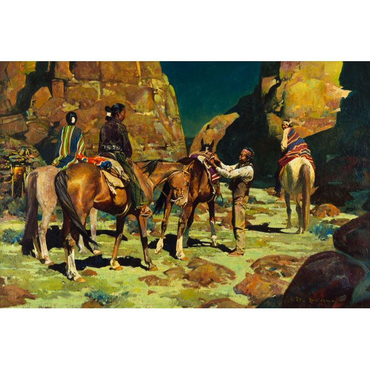 David Mann (1948-), The Moonlight Journey