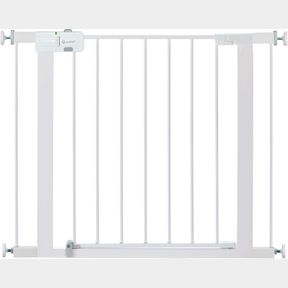 SAFETY 1ST EASY INSTALL 28" HIGH WALK THRU GATE, FITS BETWEEN 29" AND 38". BLACK