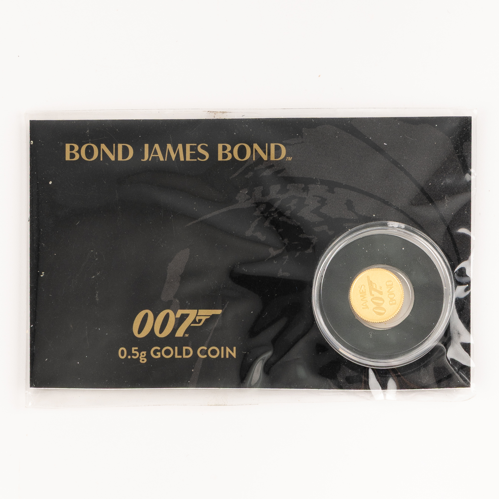 Tuvalu, Elizabeth II, Perth Mint - Bond James Bond, 007 0.5g Gold, Two Dollars, 2020, UNC