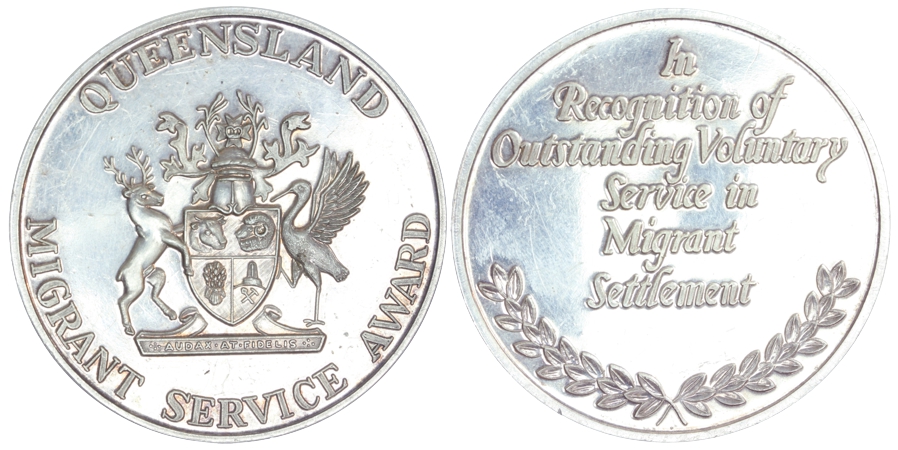 Qld. Migrant Service Award
