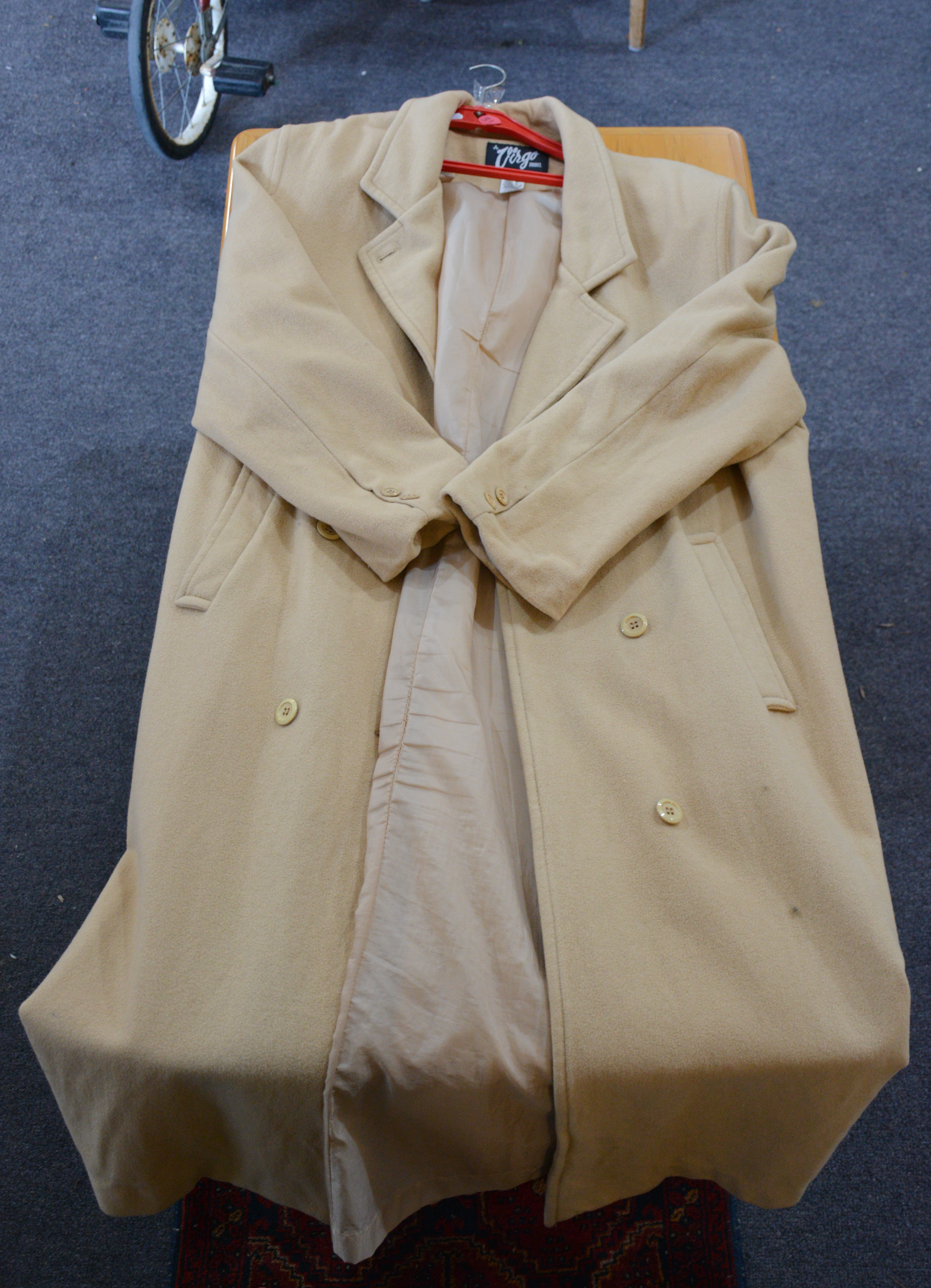 Virgo Model Size 16 Tan Coat — NZ auction result