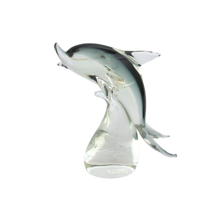 Figurka delfina, Murano, 2 poł. XX w.