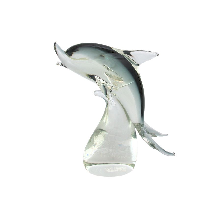 Figurka delfina, Murano, 2 poł. XX w.