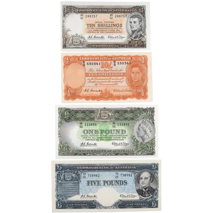 Coombs/Wilson, Five Pounds, 1960, EF