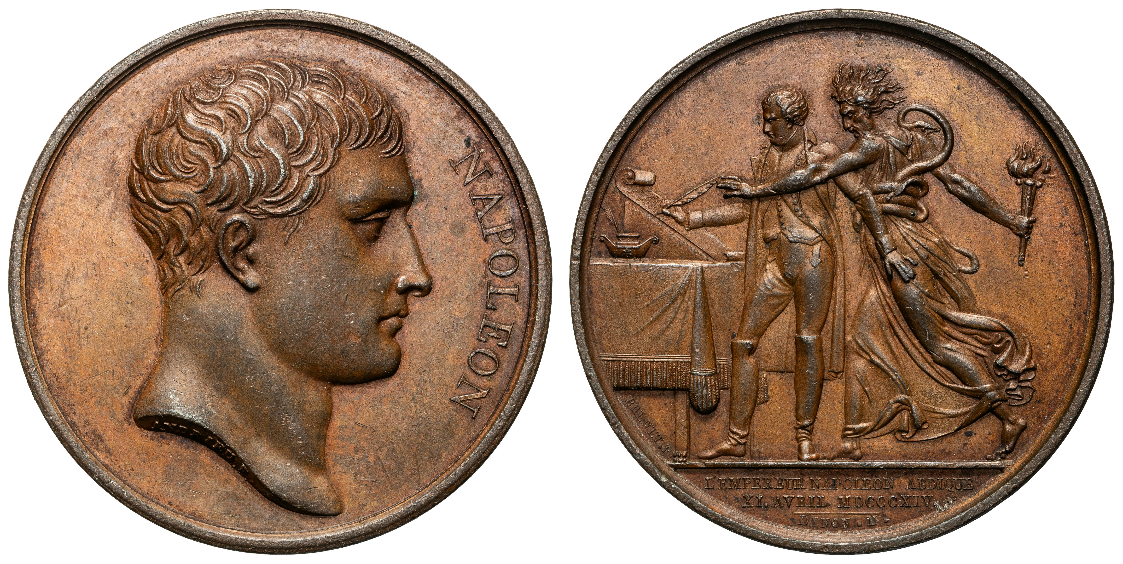 221 · France, Abdication of Napoleon, 1969,  aFDC