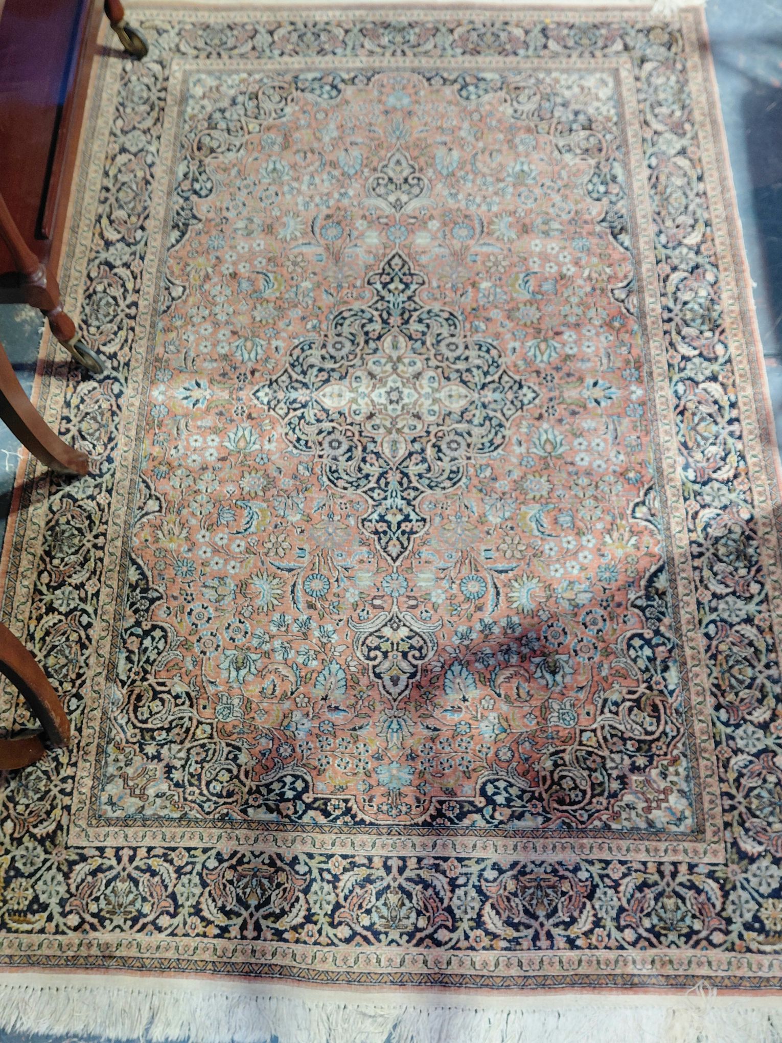 351 · PURE SILK RUG