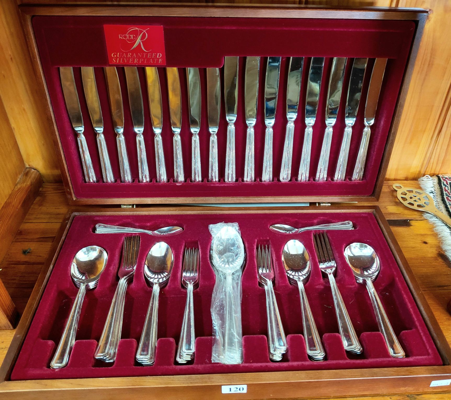 Rodd Silverplated Cutlery Service
