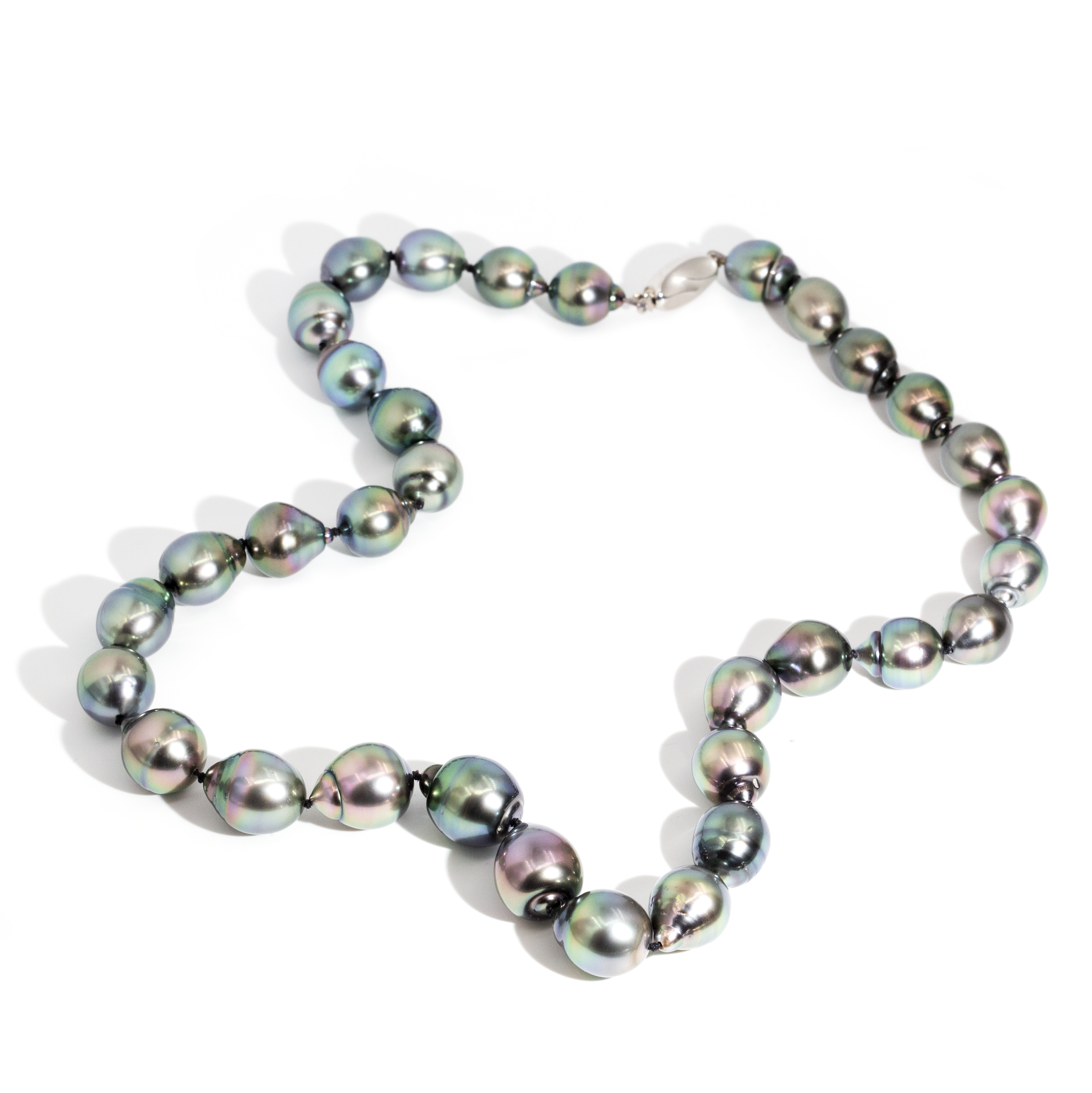 164 · Peacock Tahitian Pearl Necklace