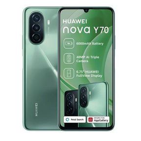 Huawei Nova Y70 Dual Sim Smartphone - Crush Green|scratch on screen