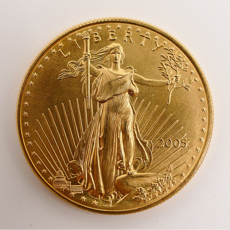 United States 2005 1 Oz Gold Eagle $50 Dollar Coin