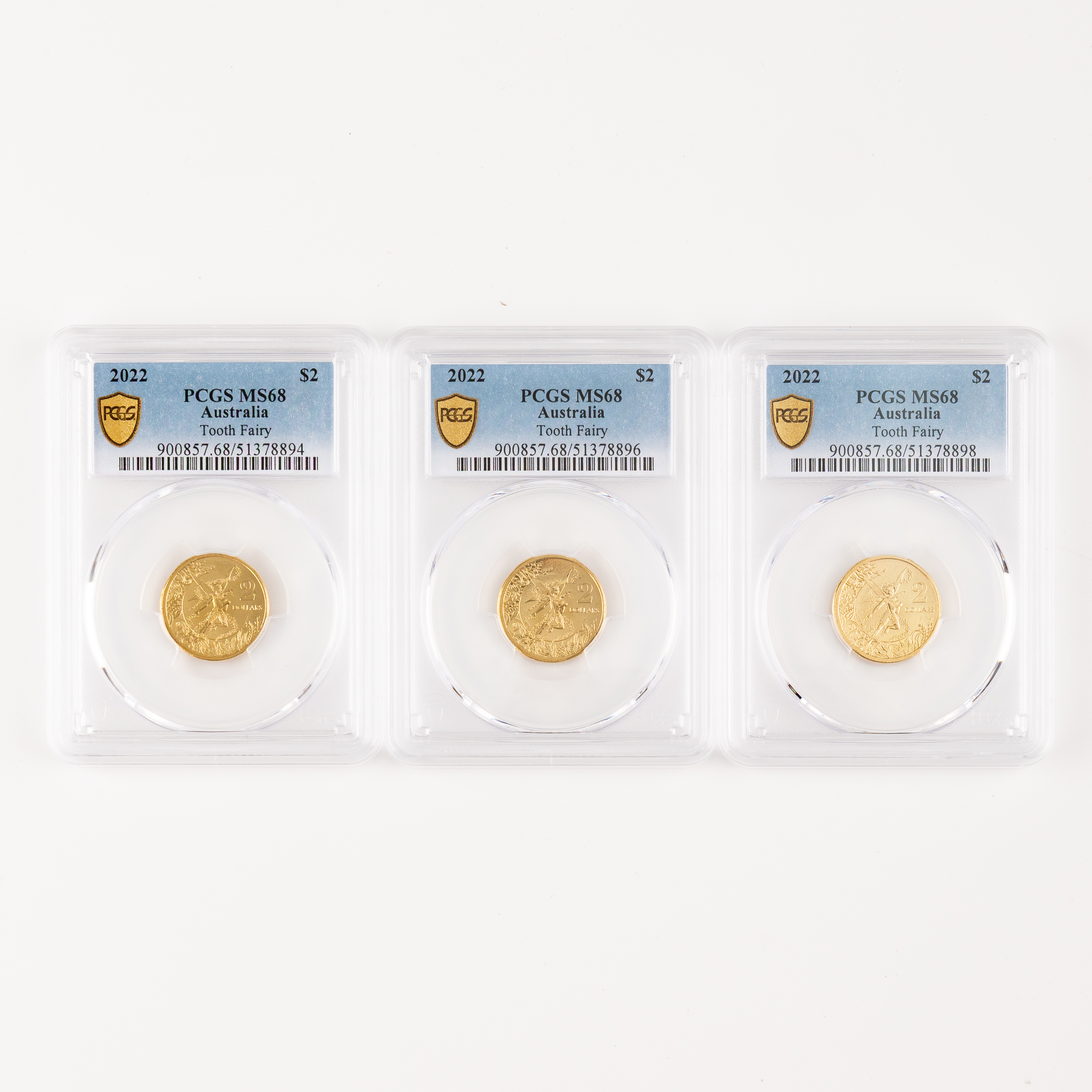 Tooth Fairy, Two Dollars, 2022, PCGS MS68