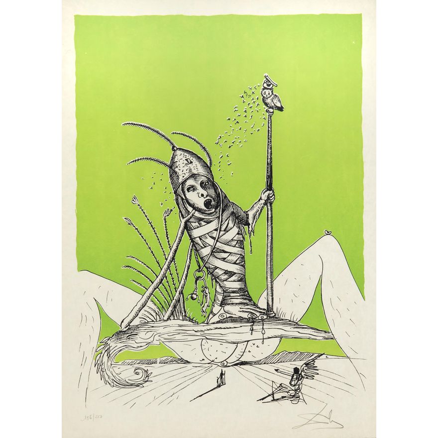 Salvador Dali | Z cyklu Zabawne sny Pantagruela