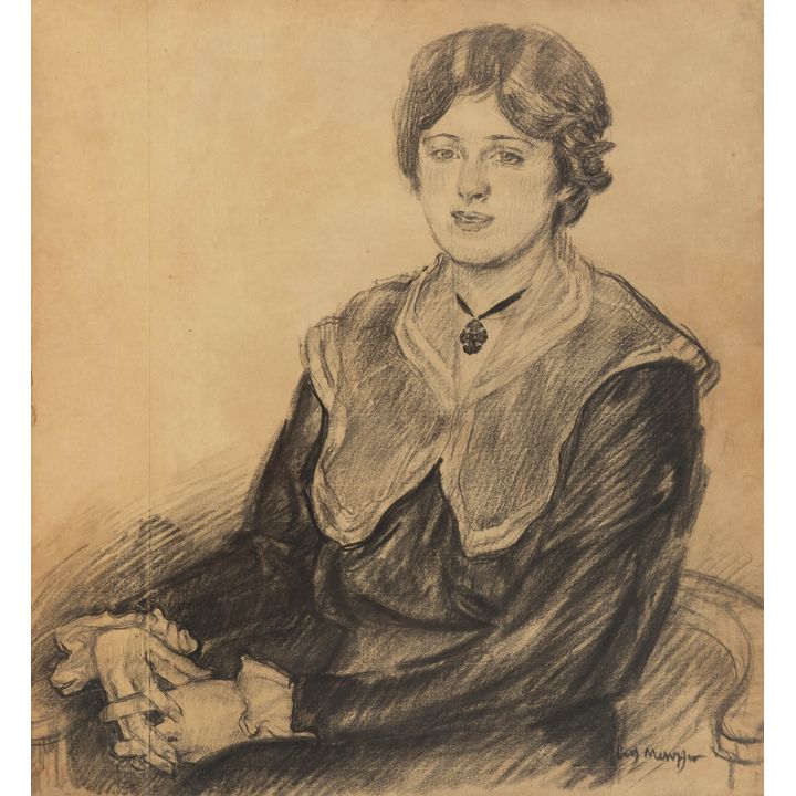 Józef Mehoffer | Portret Haliny Żeleńskiej, lata 20. XX w.