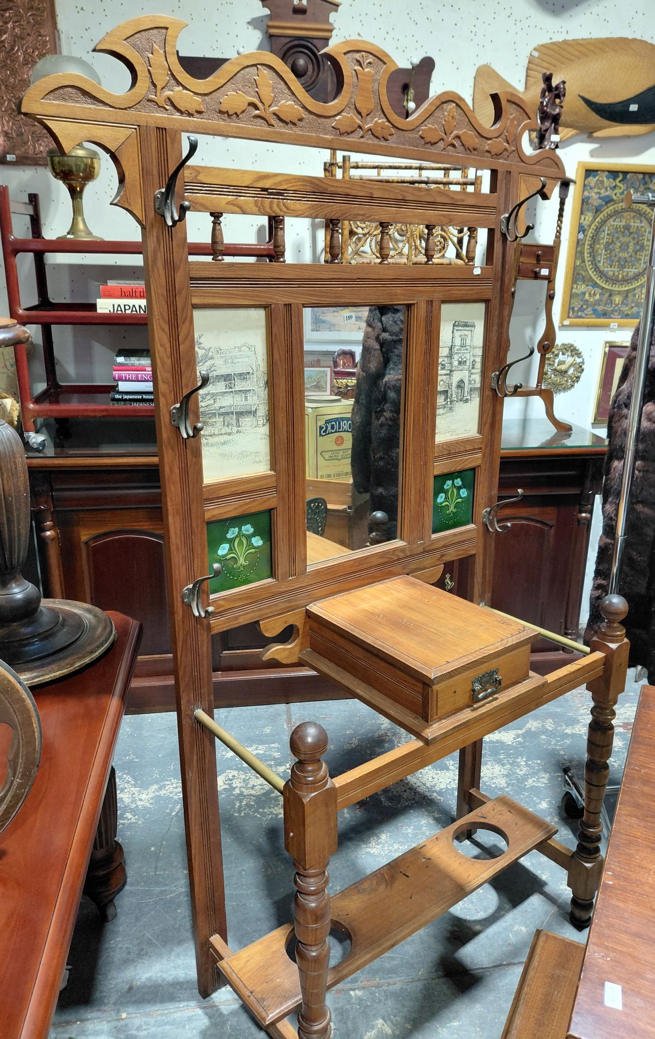 189 · EDWARDIAN HALLSTAND